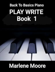 Back To Basics Play Write piano sheet music cover Thumbnail
